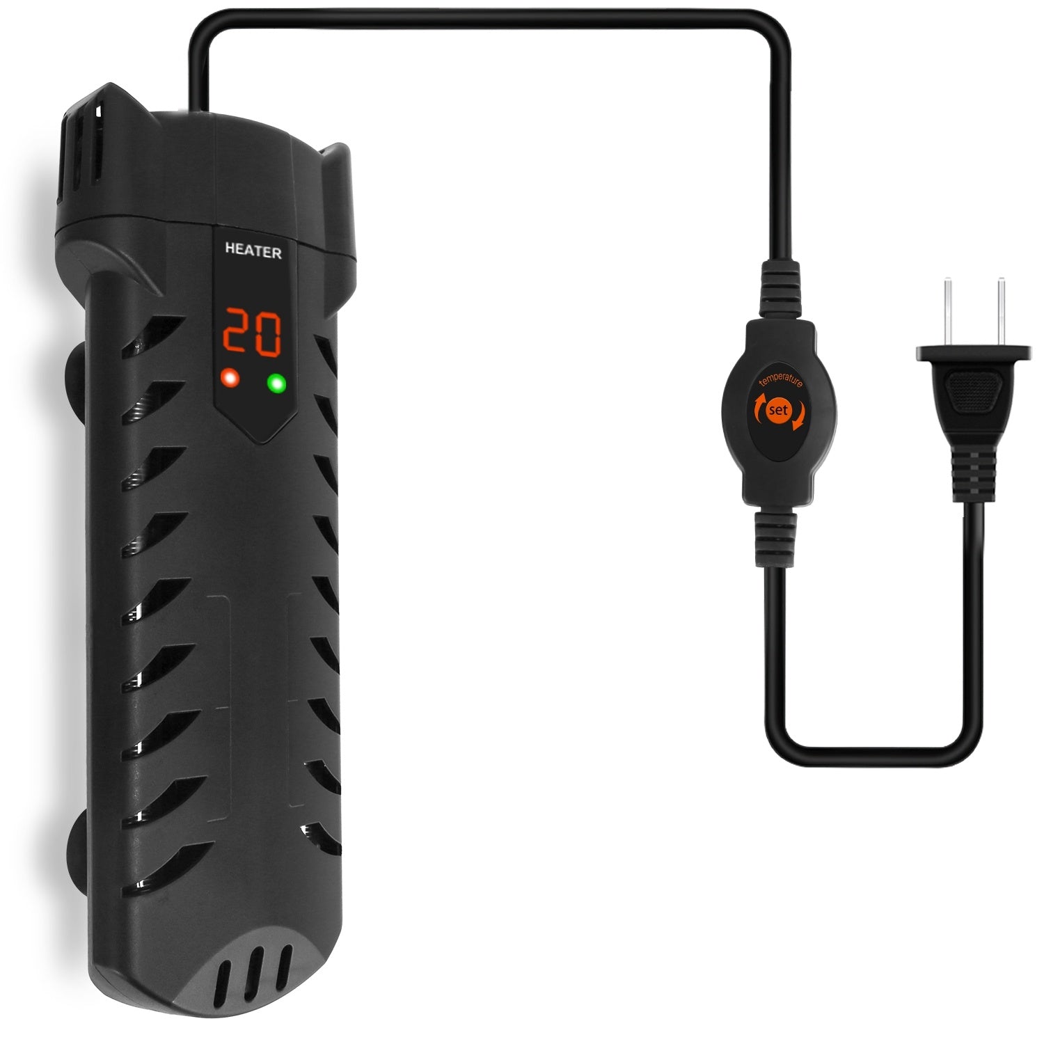 500W Submersible Aquarium Heater Temperature Adjustable External Controller