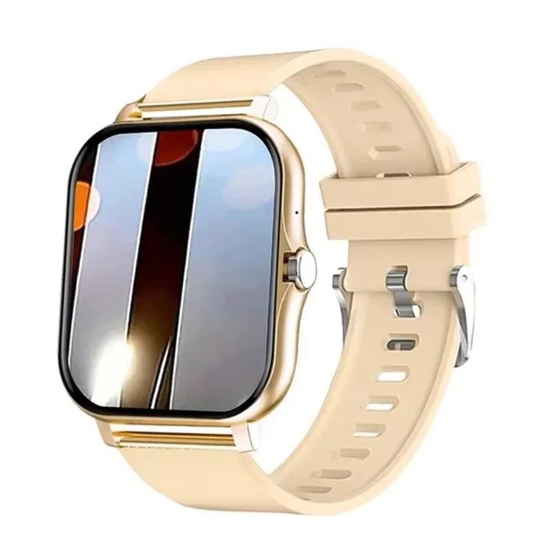 Montre connectée Bluetooth parlante avec moniteur d'oxygène dans le sang et de pression artérielle, pour femmes et hommes, cadeau de vacances