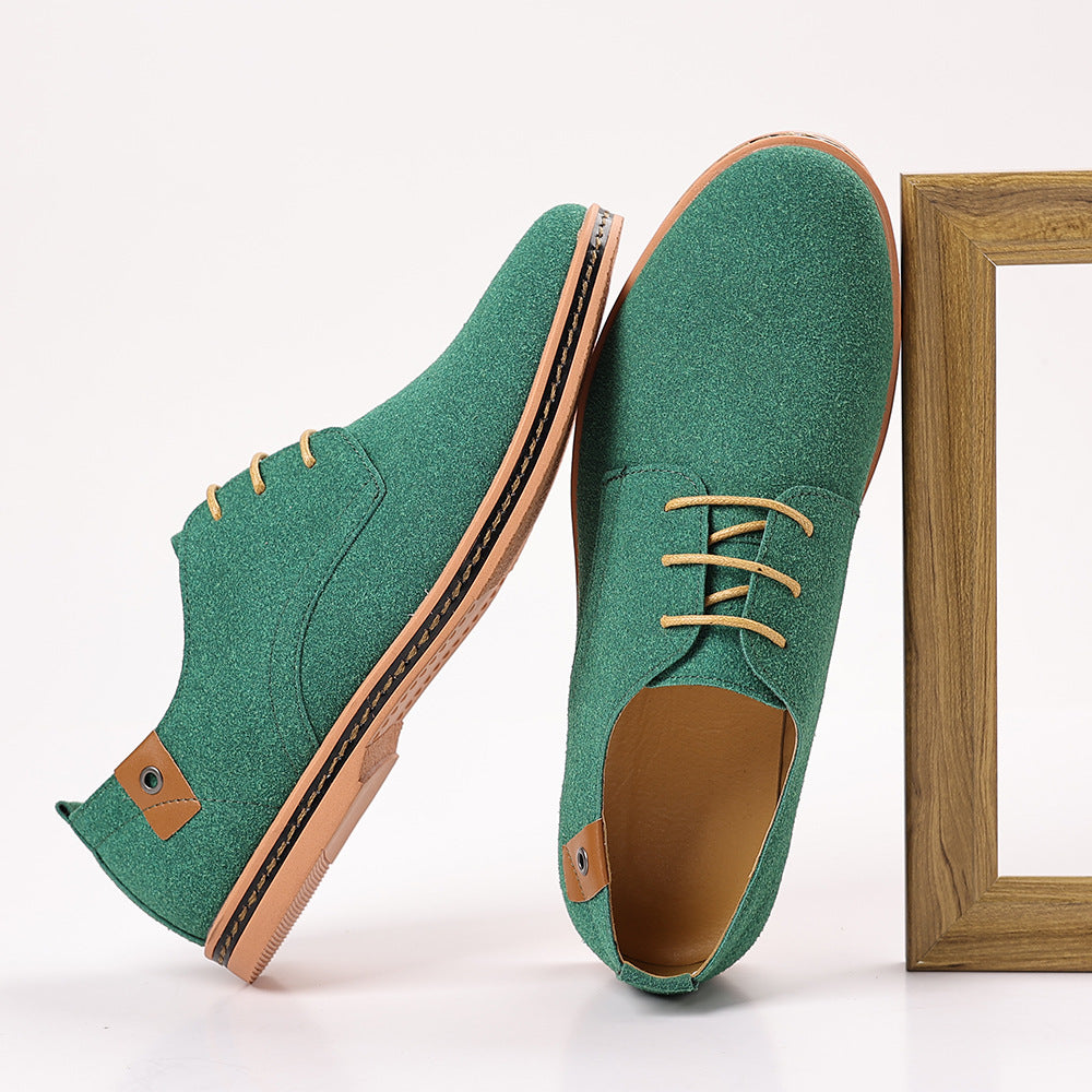 Chaussures décontractées en daim pour hommes