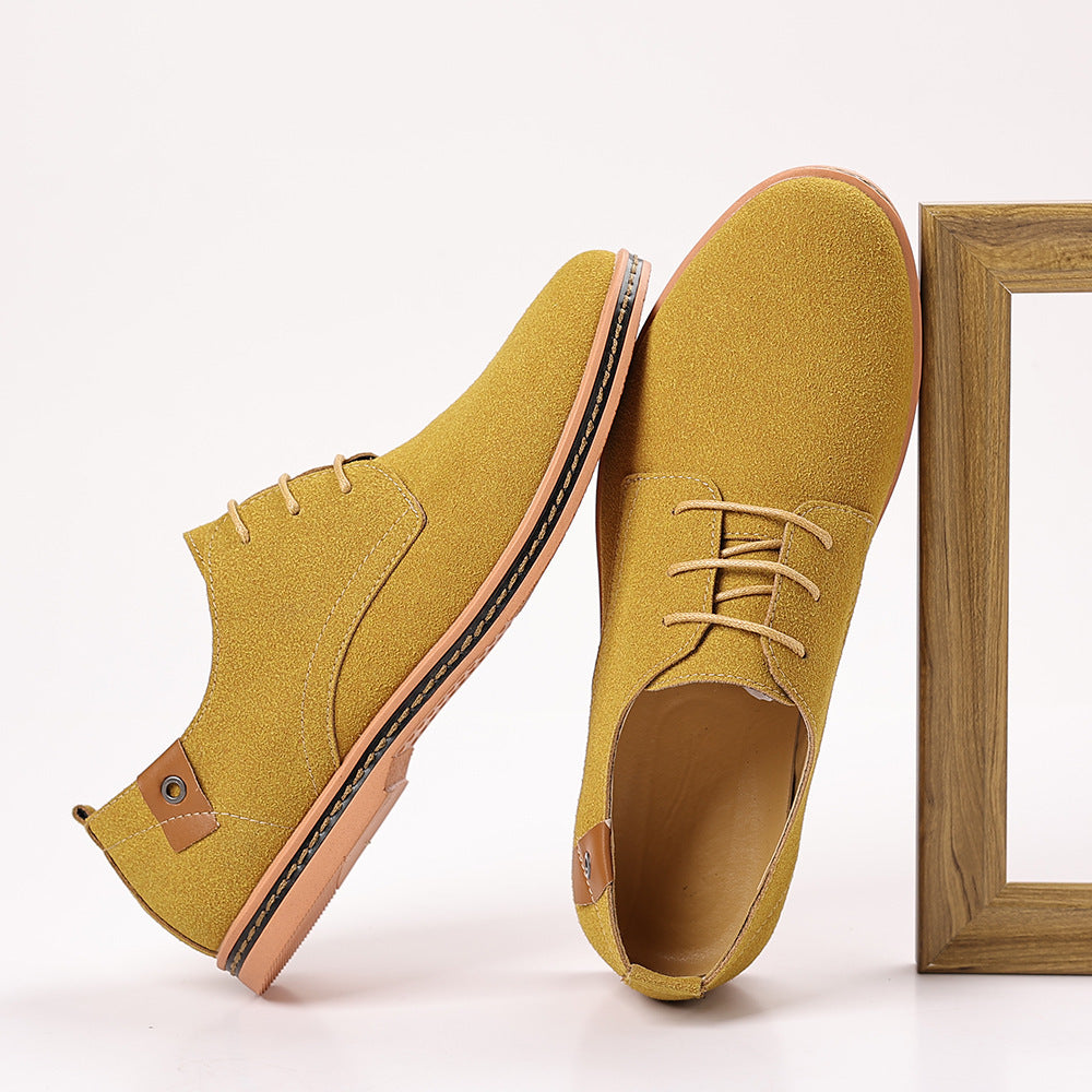 Chaussures décontractées en daim pour hommes