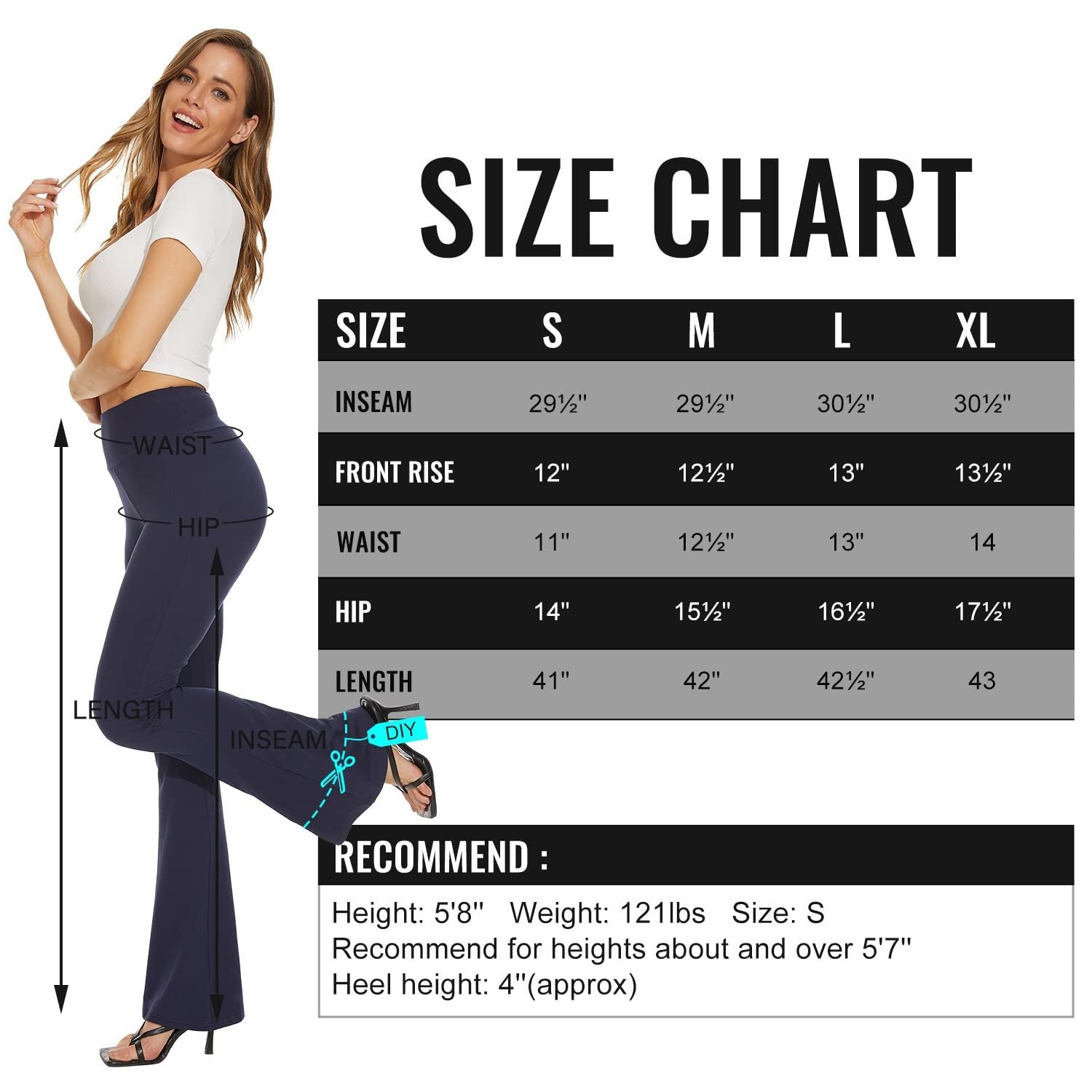 Palazzo Print Flare Leggings, Women's Boho Wide Leg