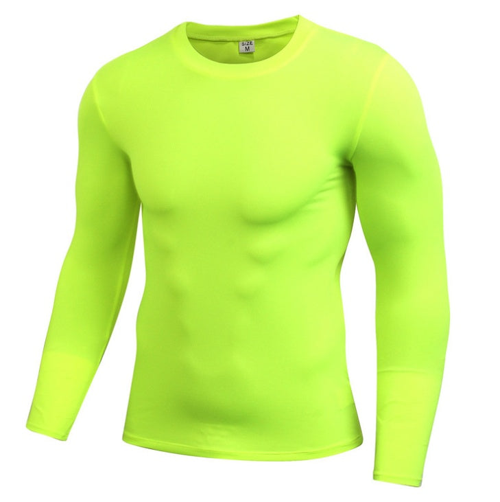 Haut de compression à manches longues pour homme