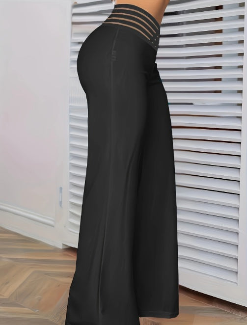 Girls' Solid Color Hollow High Waist Slimming Fashion Versatile