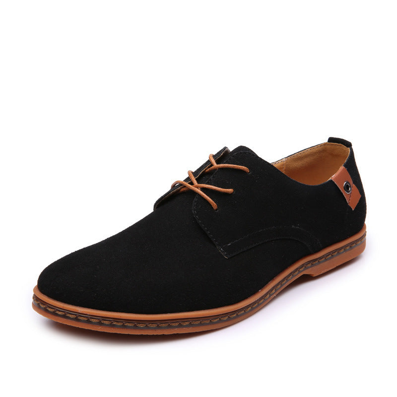 Chaussures décontractées en daim pour hommes