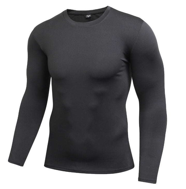 Haut de compression à manches longues pour homme