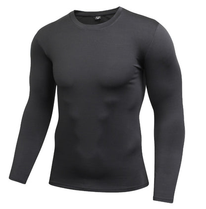Haut de compression à manches longues pour homme