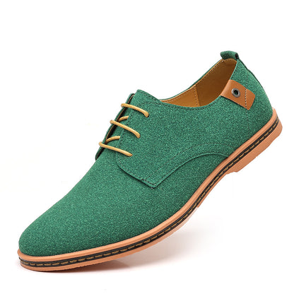 Chaussures décontractées en daim pour hommes