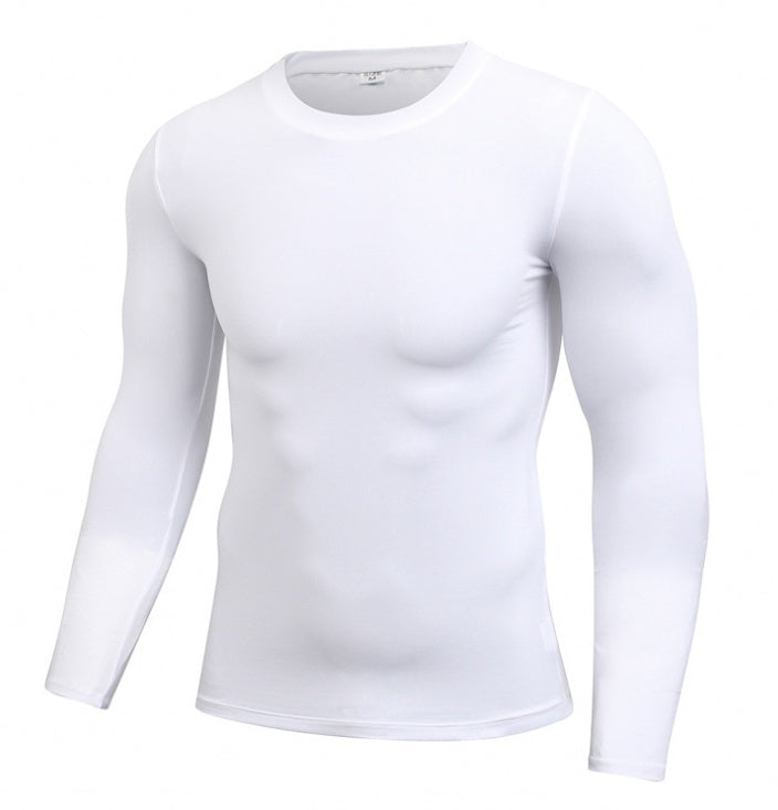 Haut de compression à manches longues pour homme