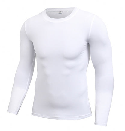 Haut de compression à manches longues pour homme