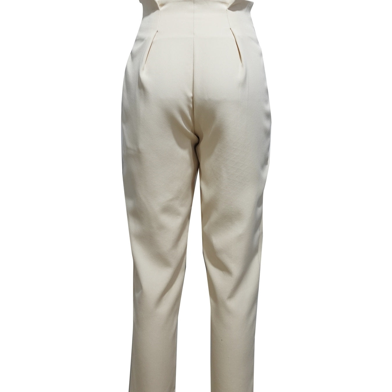 Ladies' Solid Color Casual Wide Leg Pants