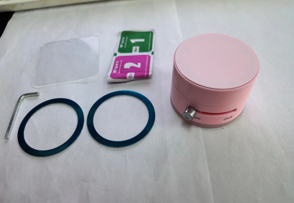 Foldable Magnetic Vacuum Car Phone Holder Foldable Suction Cup