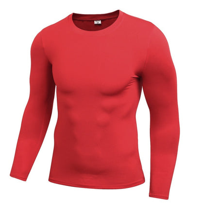Haut de compression à manches longues pour homme