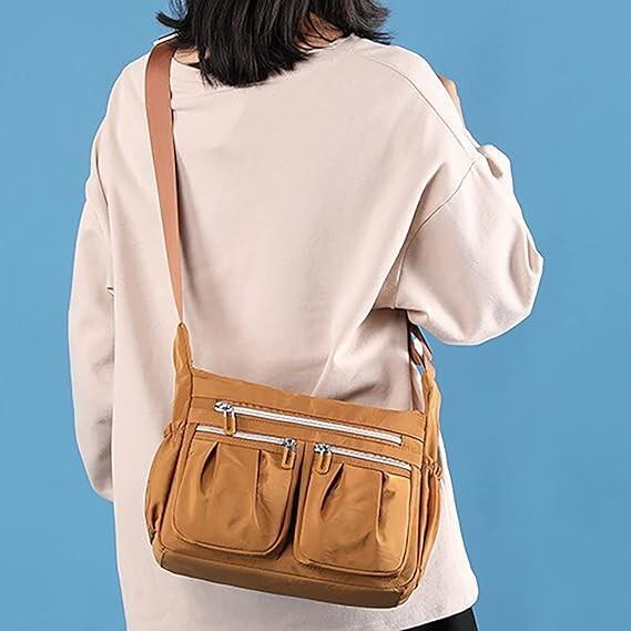 Shoulder Handbag For Ladies Roomy Multiple Pockets Bag Women Crossbody Purse