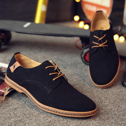 Chaussures décontractées en daim pour hommes