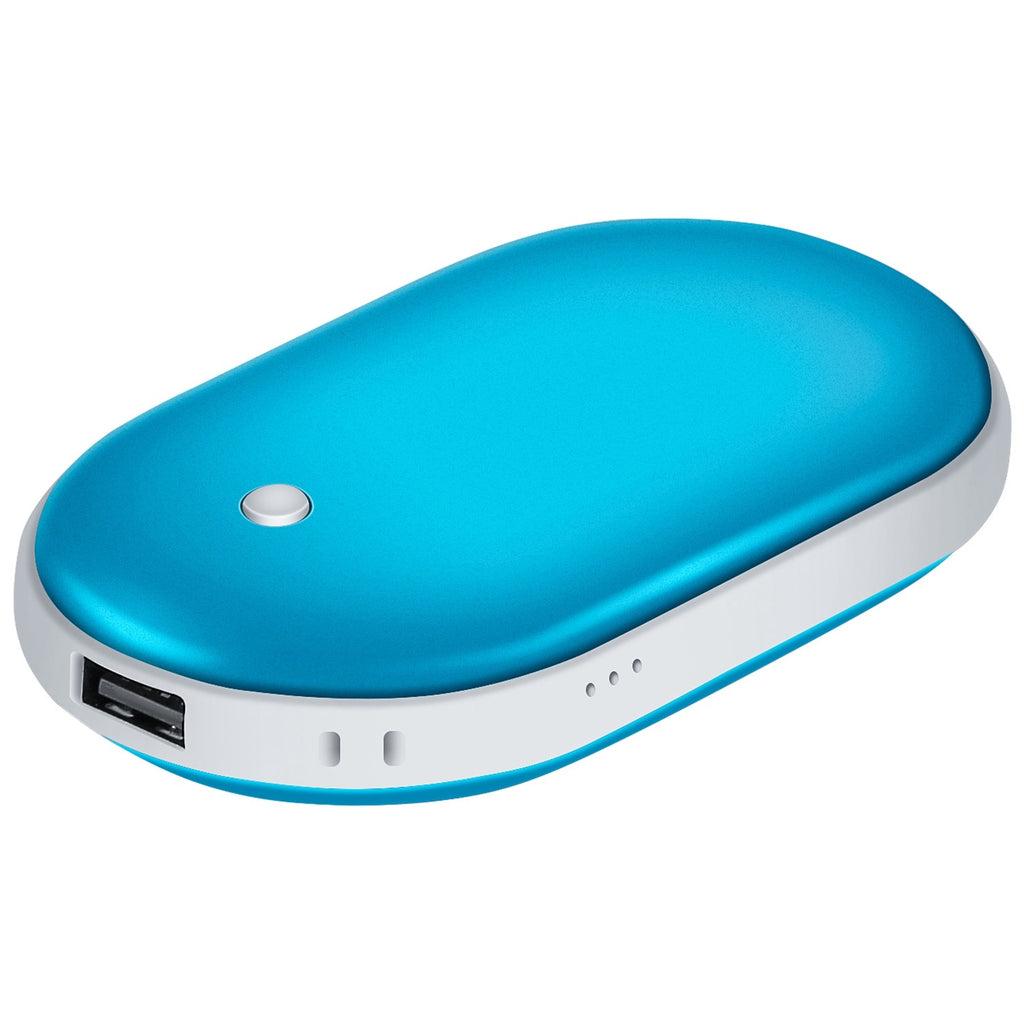 1Pc Portable Hand Warmer 5000mAh Power Bank Rechargeable Pocket Warmer