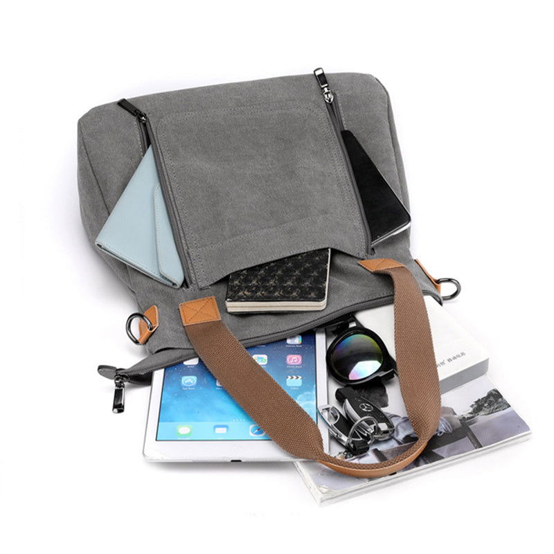 Women Totes All-match Portable Large-capacity Female Canvas Bag