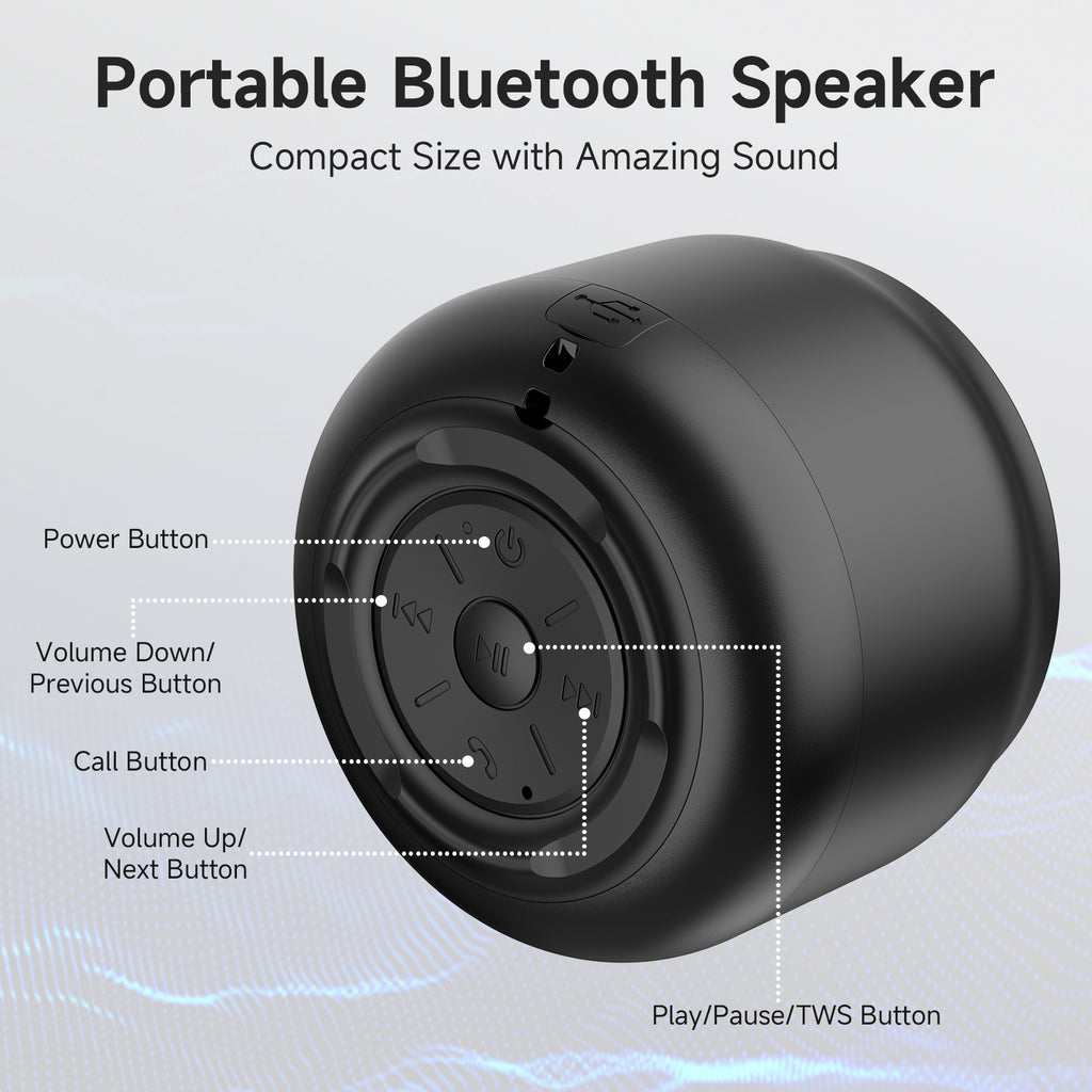 JYX L6 Portable Bluetooth Speaker & Powerful Sound