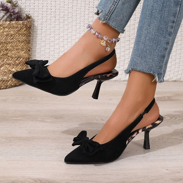 High Heel Slippers Women's Outer Wear Thin Heeled Shoes