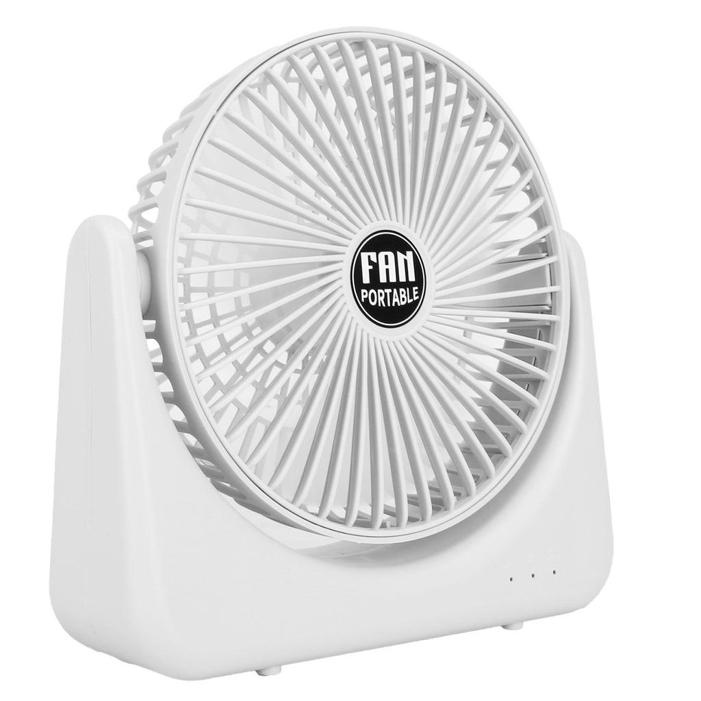 6.5in Desk Fan USB Powered 2 Speeds Table Cooling Fan