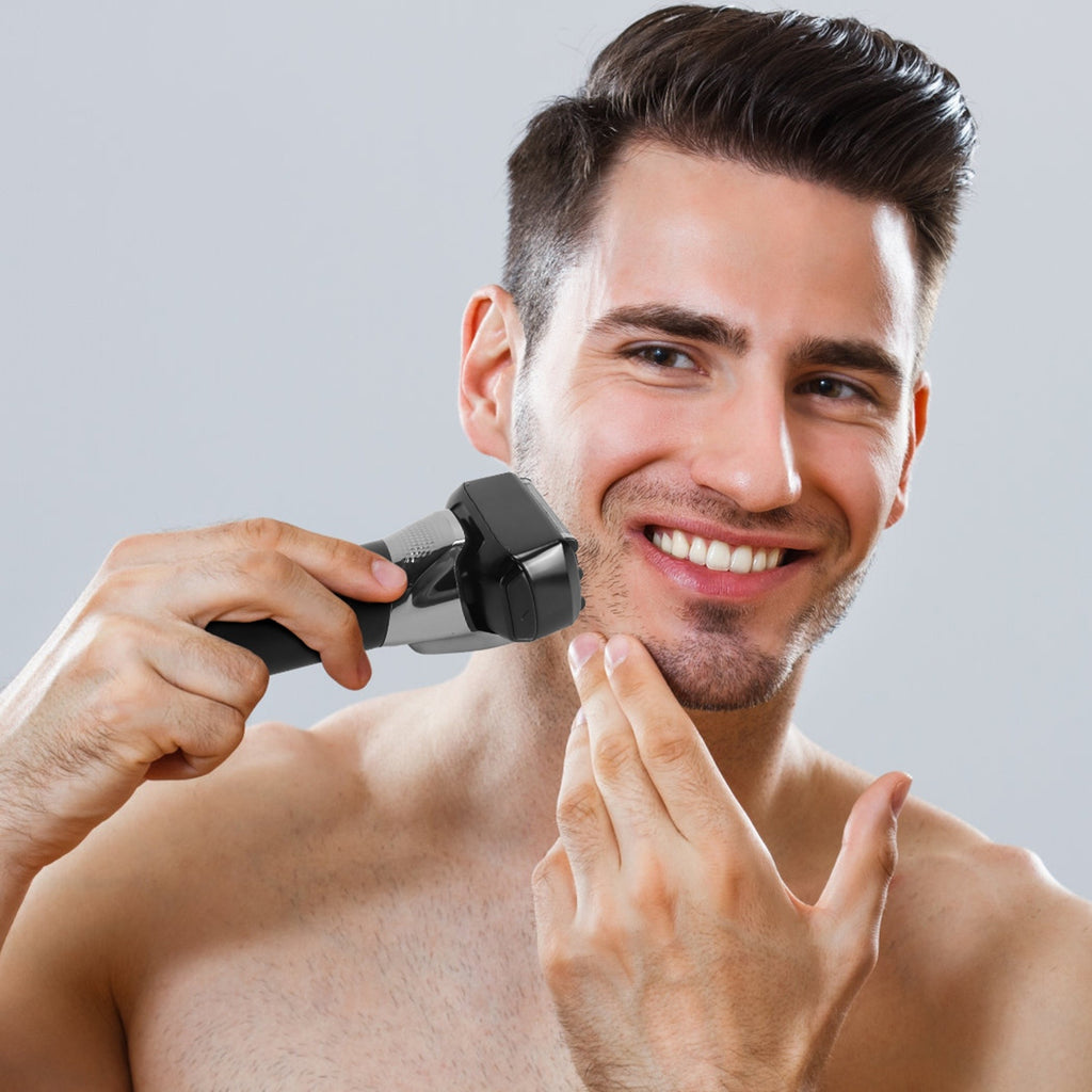Electric Foil Face Shaver 5-Blade Electric Razor For Men Wet & Dry Jawline