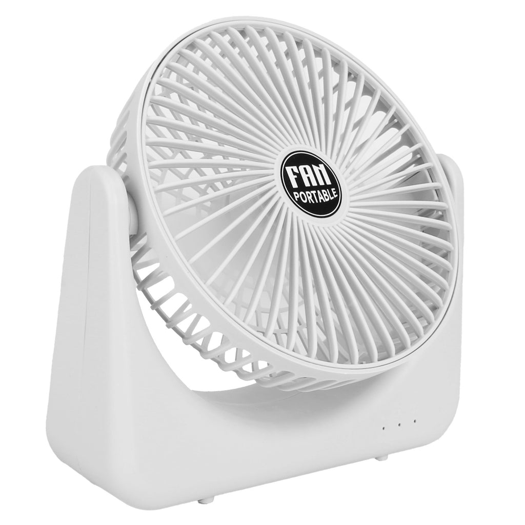 6.5in Desk Fan USB Powered 2 Speeds Table Cooling Fan