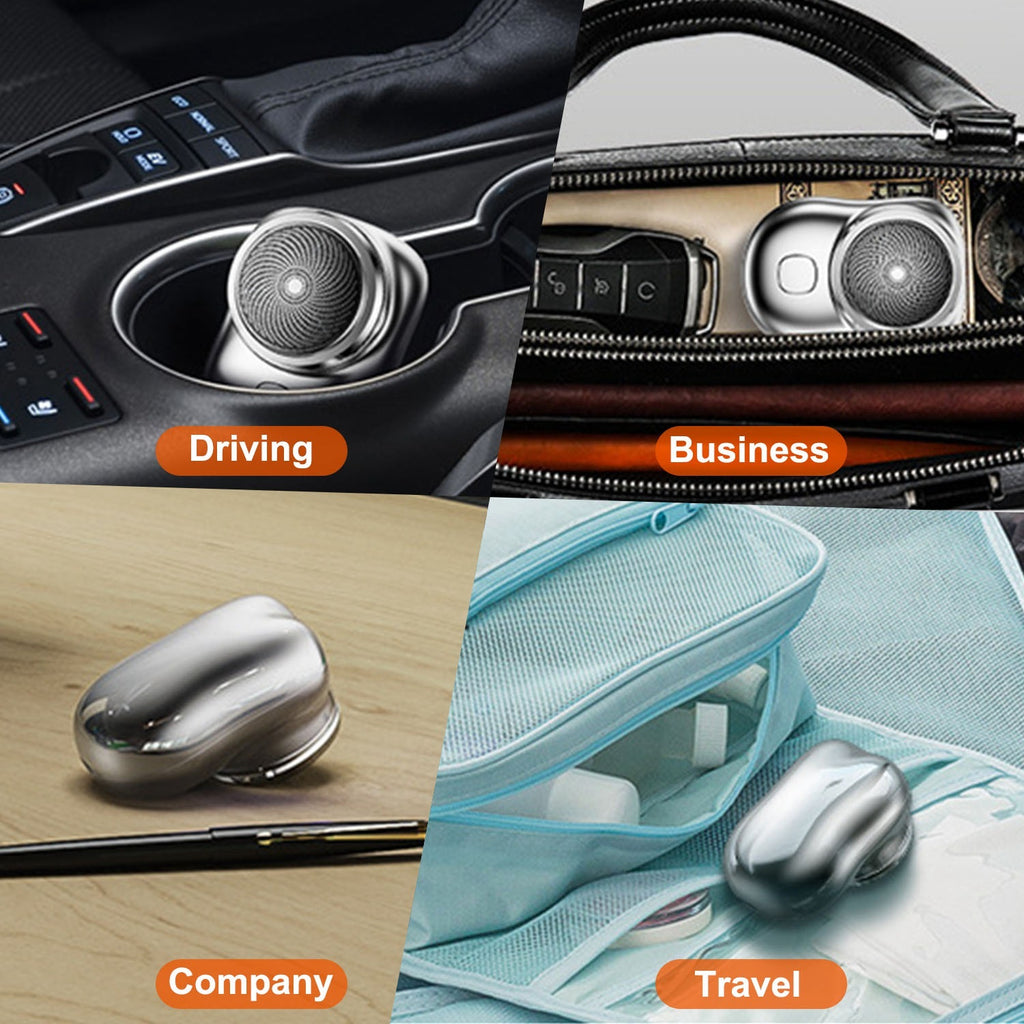 1 Set Electric Razor For Men Mini Shaver Portable Pocket Size Shaver