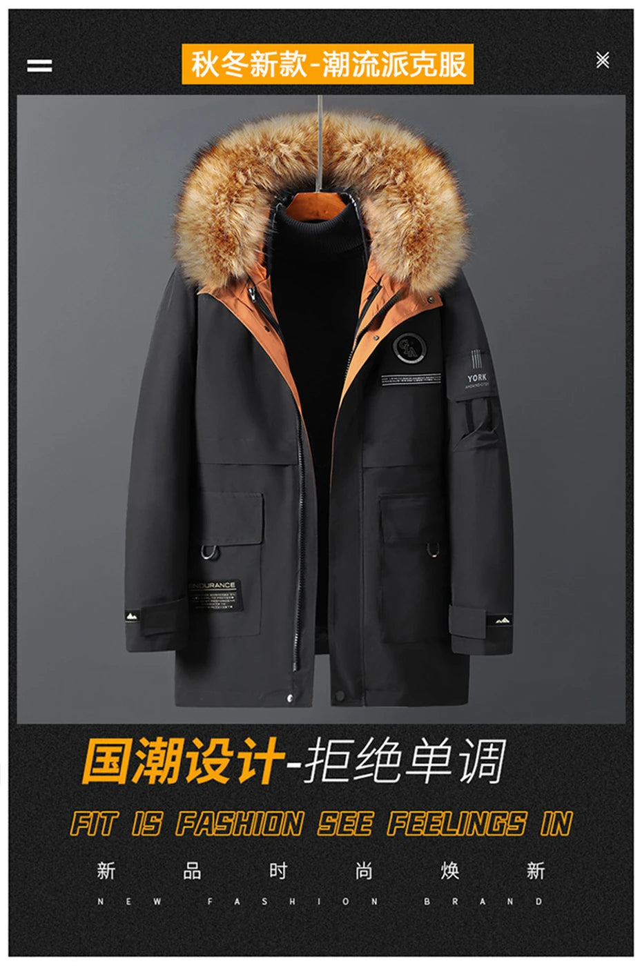 Plus Size 10XL Parkas Winter Fur Collar Jackets Men Jacket Thickened Warm Hooded Coats Male Outerwear Removable Liner Jacket