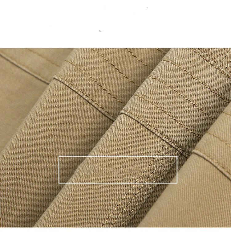 Men's Winter Cargo Jacket Cotton Business Casual Military Multi-pocket Male Air Force Pilot Jacket Outwear Coats Chaqueta Hombre