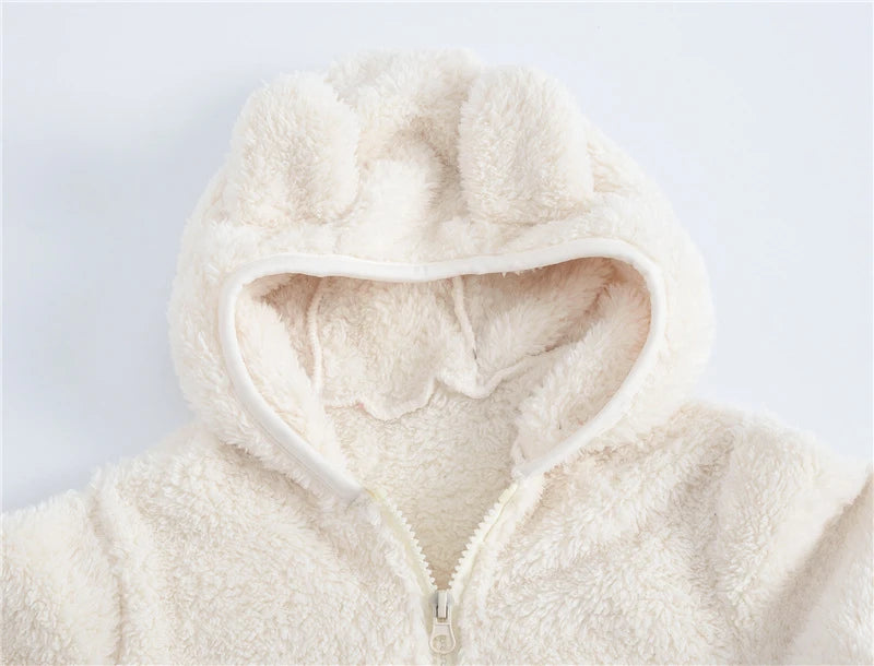 Cute Baby Girls Jacket Kids Boys Coats Hoodie Spring Autumn Winer Girl Clothes Infant Fleece Coat For Children's Clothing