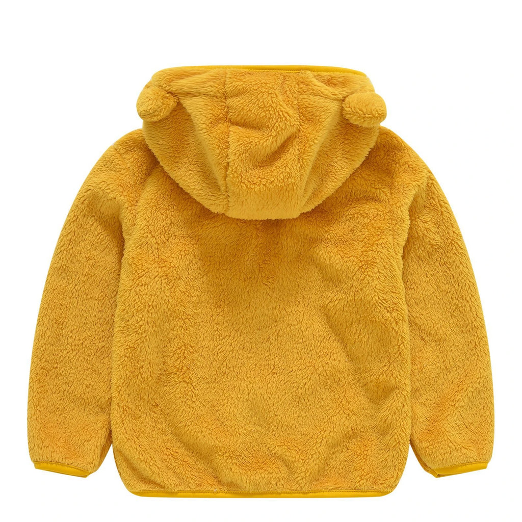 Cute Baby Girls Jacket Kids Boys Coats Hoodie Spring Autumn Winer Girl Clothes Infant Fleece Coat For Children's Clothing