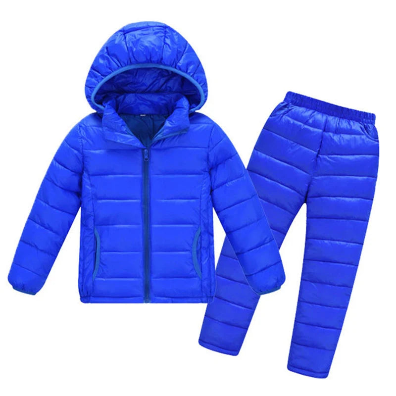 Winter Jackets for Children Boys Girls Autumn Down Coat Jacket Suit Windbreaker Costumes for 2 4 6 8 10 years Outfits Clothes