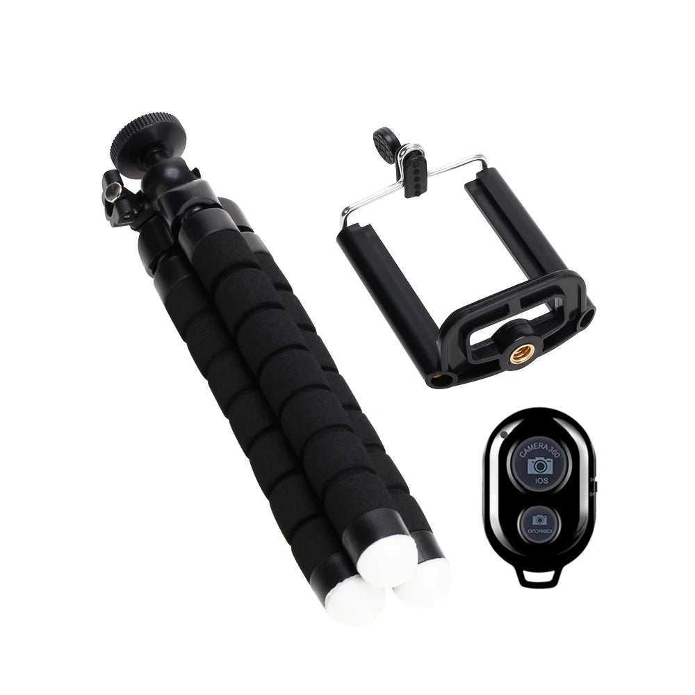 Tripods for phone Mobile camera holder Clip smartphone