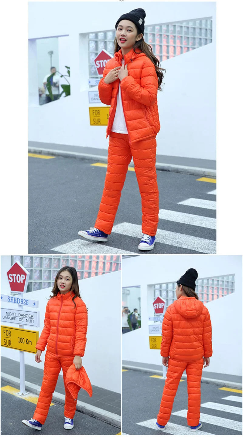 Winter Jackets for Children Boys Girls Autumn Down Coat Jacket Suit Windbreaker Costumes for 2 4 6 8 10 years Outfits Clothes