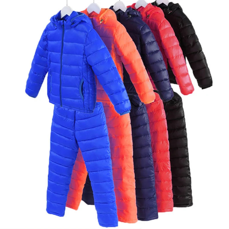 Winter Jackets for Children Boys Girls Autumn Down Coat Jacket Suit Windbreaker Costumes for 2 4 6 8 10 years Outfits Clothes