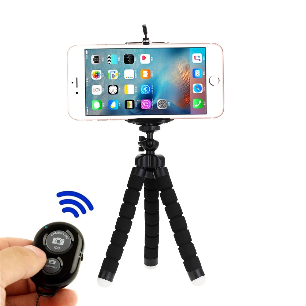 Tripods for phone Mobile camera holder Clip smartphone