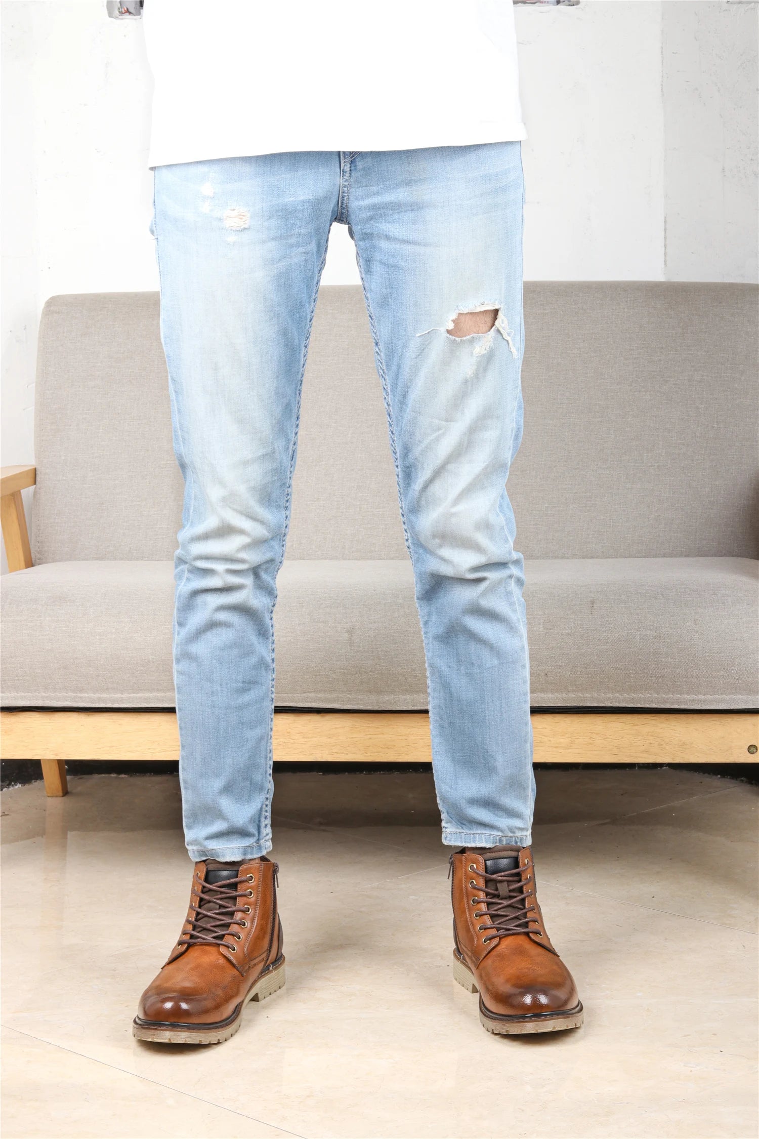 2023 New Men's Winter Shoes Warm Comfortable Non-Slip Men Winter Boots