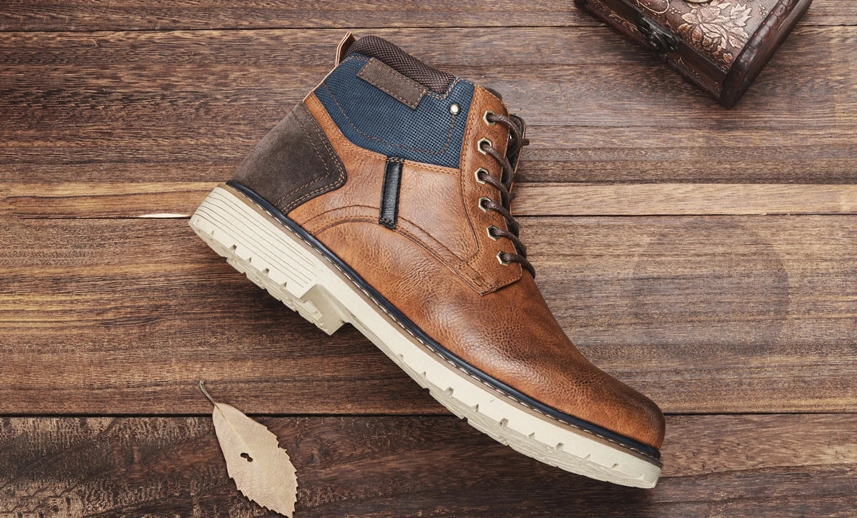 2023 New Men's Winter Shoes Warm Comfortable Non-Slip Men Winter Boots