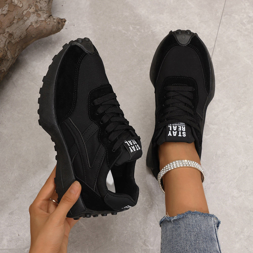 All-matching And Lightweight Mesh Sports Female Flat Shoes