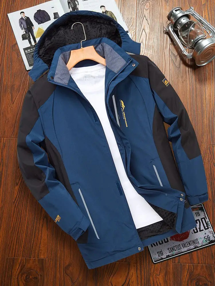 Winter Parka Men Windbreak Plus Thick Warm Windproof Fur Coats Male Military Hooded Anorak Jackets Men's Winter Jackets