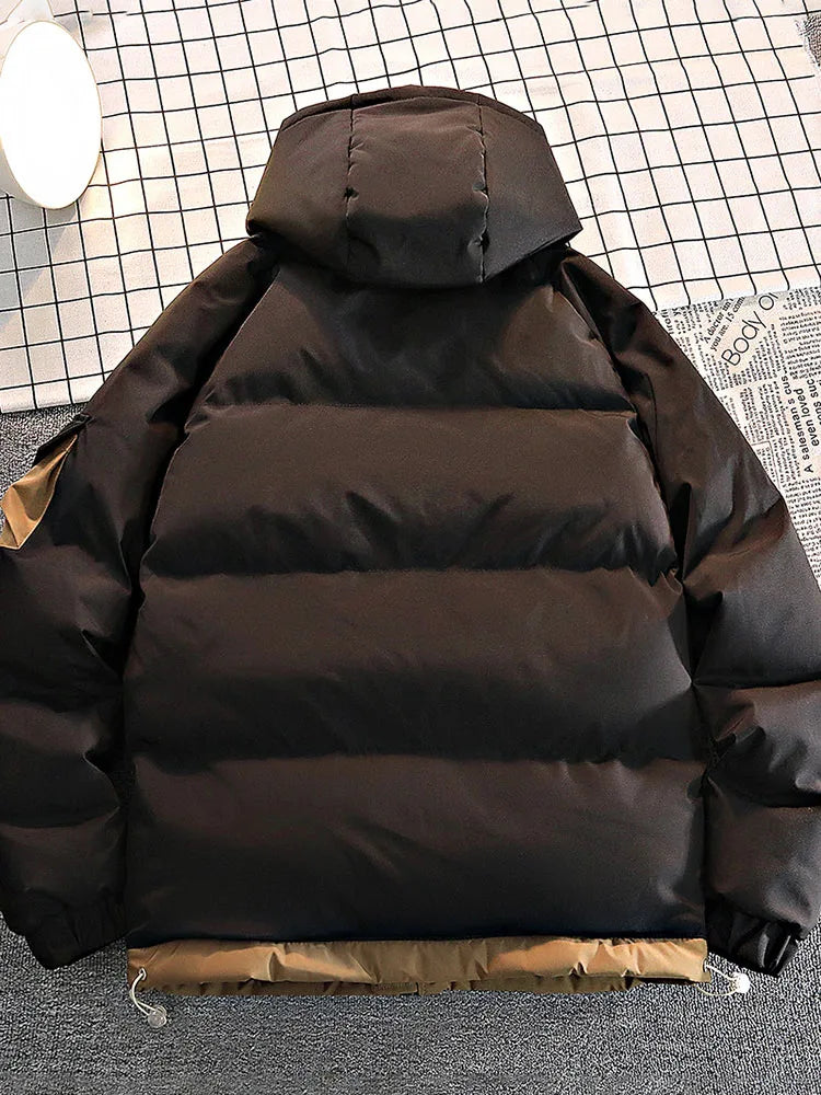 2025 Autumn/Winter thicken Parka Coat men New style Fashion Casual Loose style Comfortable down jacket Thick Warm coat for man