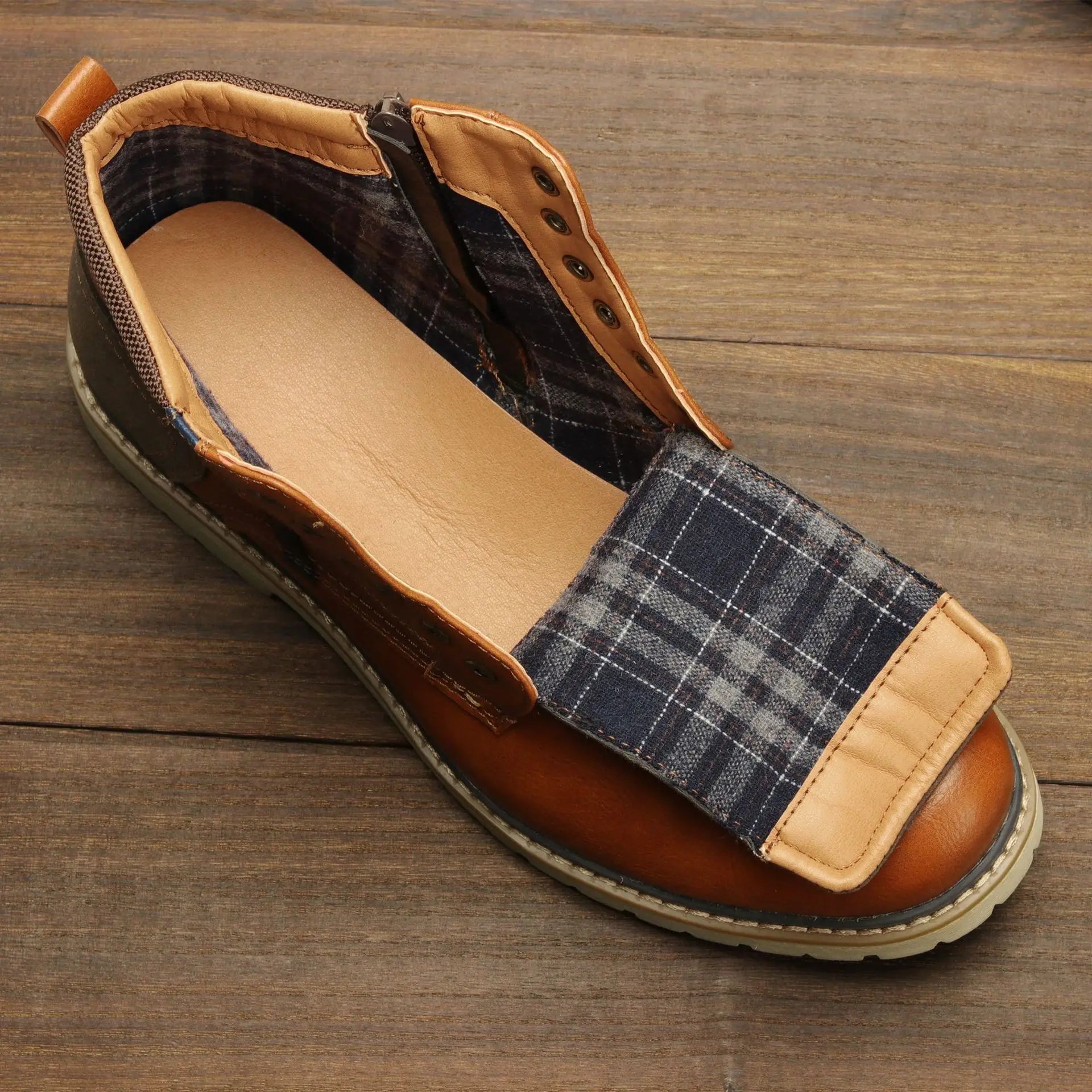 Men's Boots Retro Brushed Ankle Boots Men's Shoes Large Autumn and Winter Men's Boots Walking Shoes Women 2023 Shoes for Men