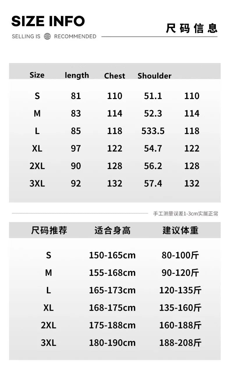 2024 Autumn/Winter New Fashion Solid Color Thick Warm Hooded Coat Men's Casual Loose High-Quality Plus-Size Cotton-Padded Jacket