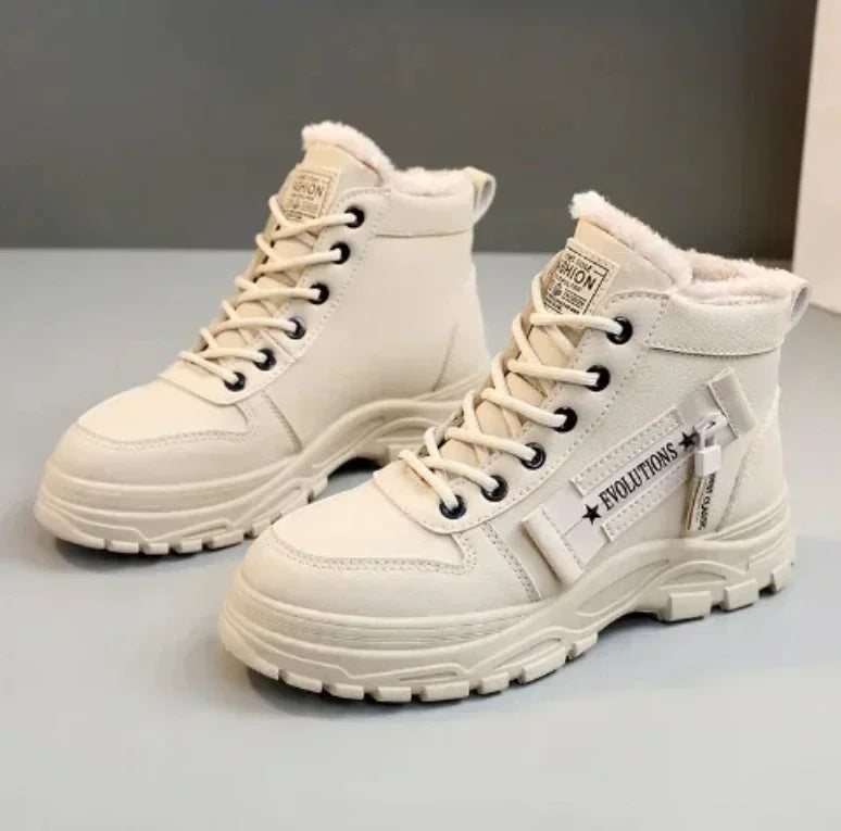 Winter Snow Boots for Women Casual High-top Shoes Warm Womens Sneakers Platform Ankle Boots