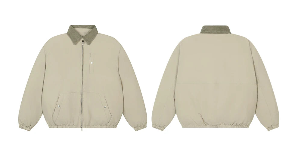 Women's Winter Down Padded Jacket Lapel Black Fashion Coat Winter Women Gray Women's Simple Solid Gray Winter Oversize Jacket