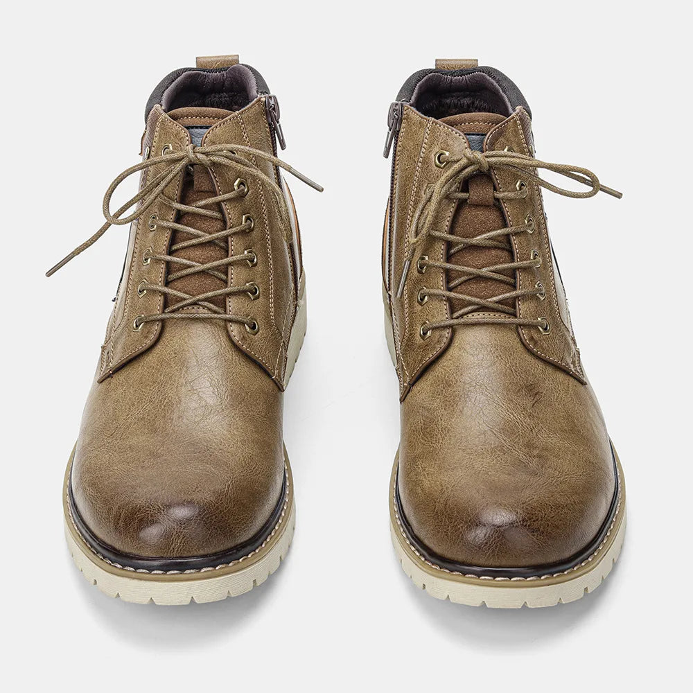 Men's Boots Retro Brushed Ankle Boots Men's Shoes Large Autumn and Winter Men's Boots Walking Shoes Women 2023 Shoes for Men