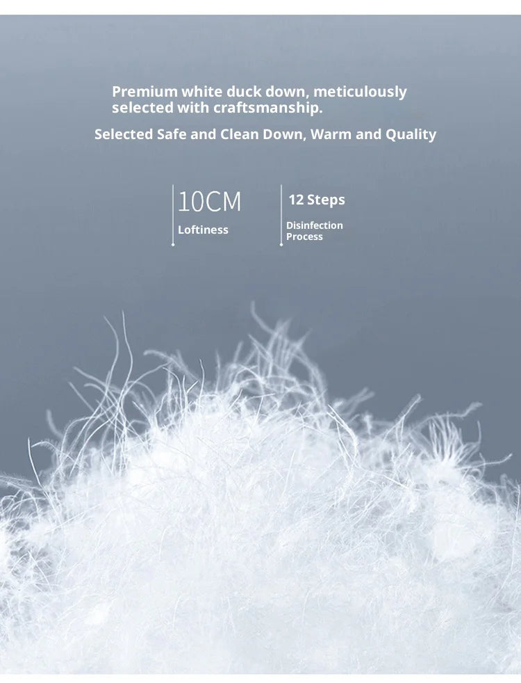 Winter Down Jacket - Outdoor Spliced Parka Outerwear