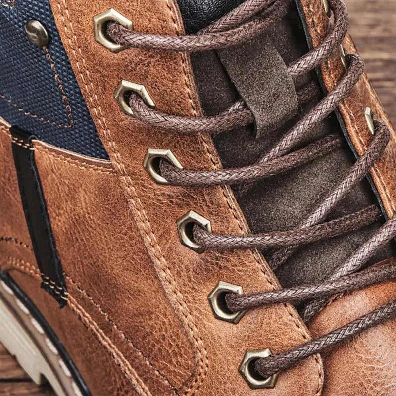 2024 New Men's Winter Shoes Warm Comfortable Non-Slip Men Winter Boots #KD5251