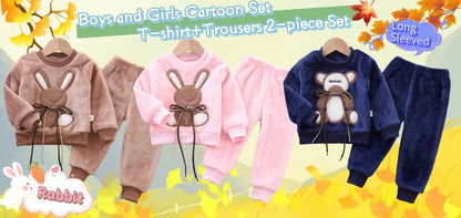 Boys' Letter Print Hooded Winter Coat