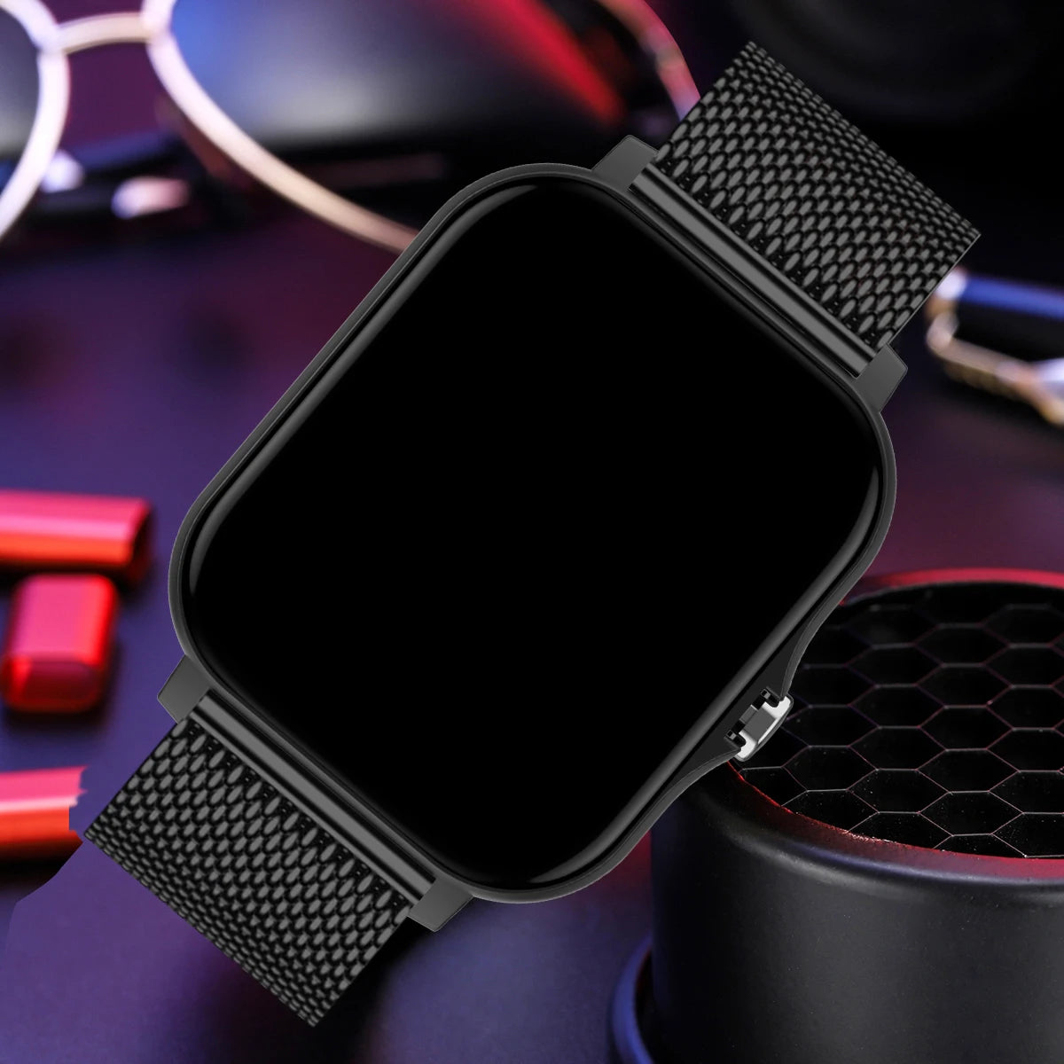Smart Watch 2.01‘’ Full Touch Amoled BT Call Sport Waterproof Watches Heart Rate Blood Pressure SmartWatch for Men Women