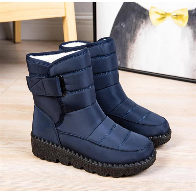 Snow Boots Woman 2025 Trend Ladies Shoes Waterproof Woman Shoes Lightweight Ankle Boots New Winter Girls Boots Botas Mujer